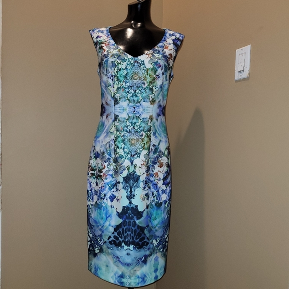 Joseph ribkoff midi dress - Picture 1 of 5